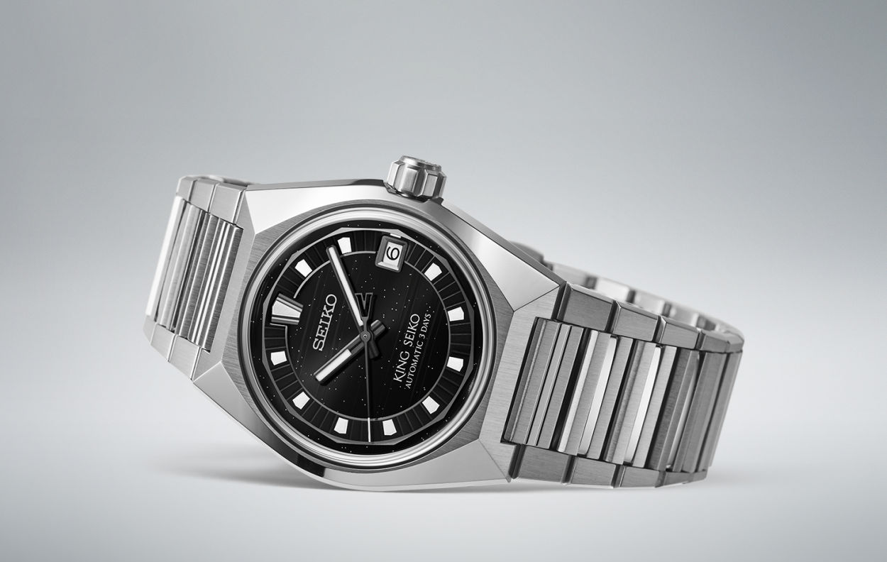 King Seiko Vanac Cosmic Tokyo : les lumières de la capitale nippone au poignet
