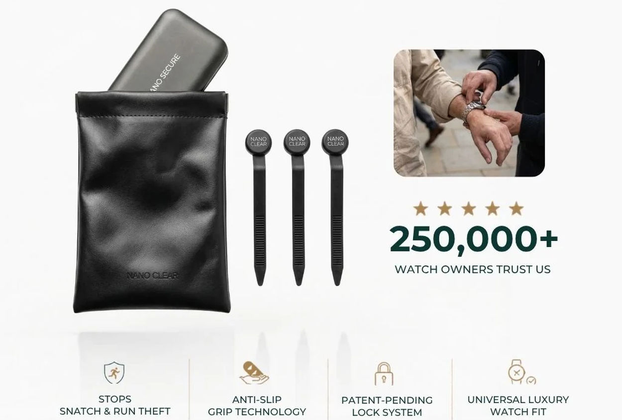 Nano Secure  : une protection supplémentaire contre les vols de montres de luxe