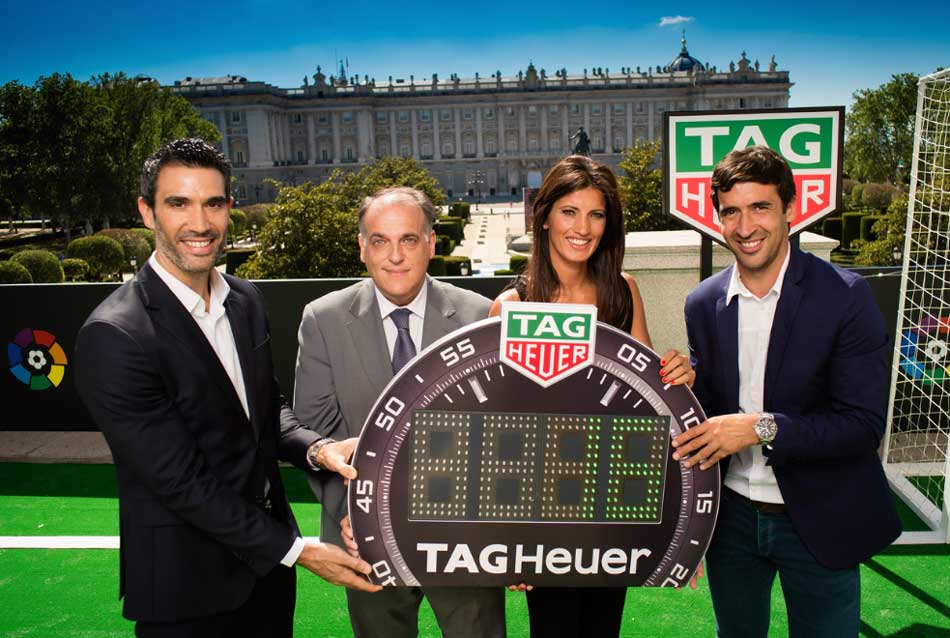 Espagne : TAG Heuer, chronométreur officiel de la Liga