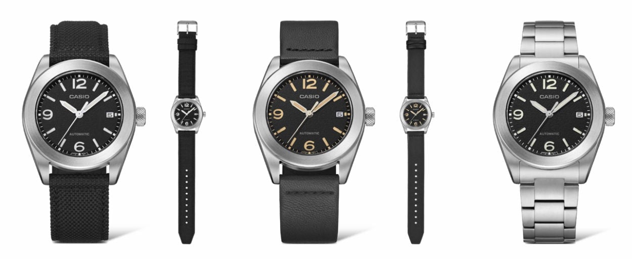 Casio CMK-100 : une montre automatique polyvalente en titane à moins de 300 euros