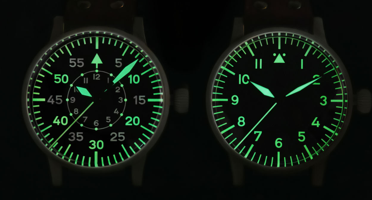 Laco Replika 55 : le retour d'une montre d'observation historique dans sa taille d'origine