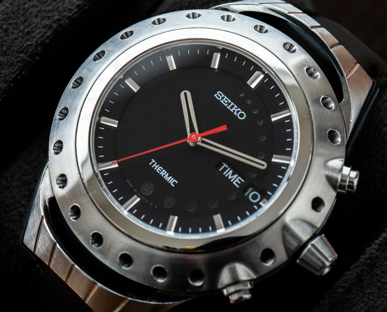 Seiko Thermic : en 1998, cette montre tirait son énergie de la chaleur du corps humain
