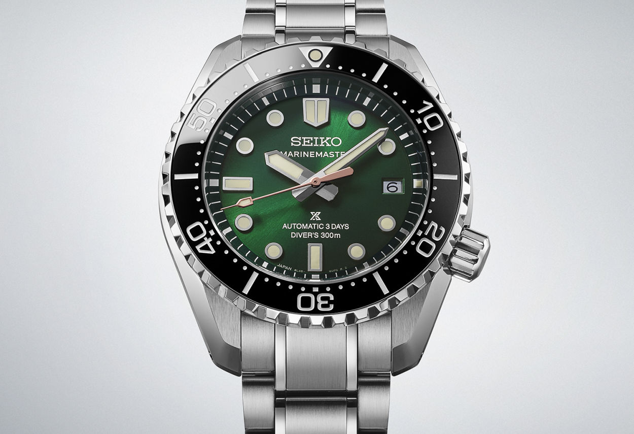 Seiko Prospex : quand les mangroves d'Okinawa habillent la Marinemaster d'un cadran vert d'eau