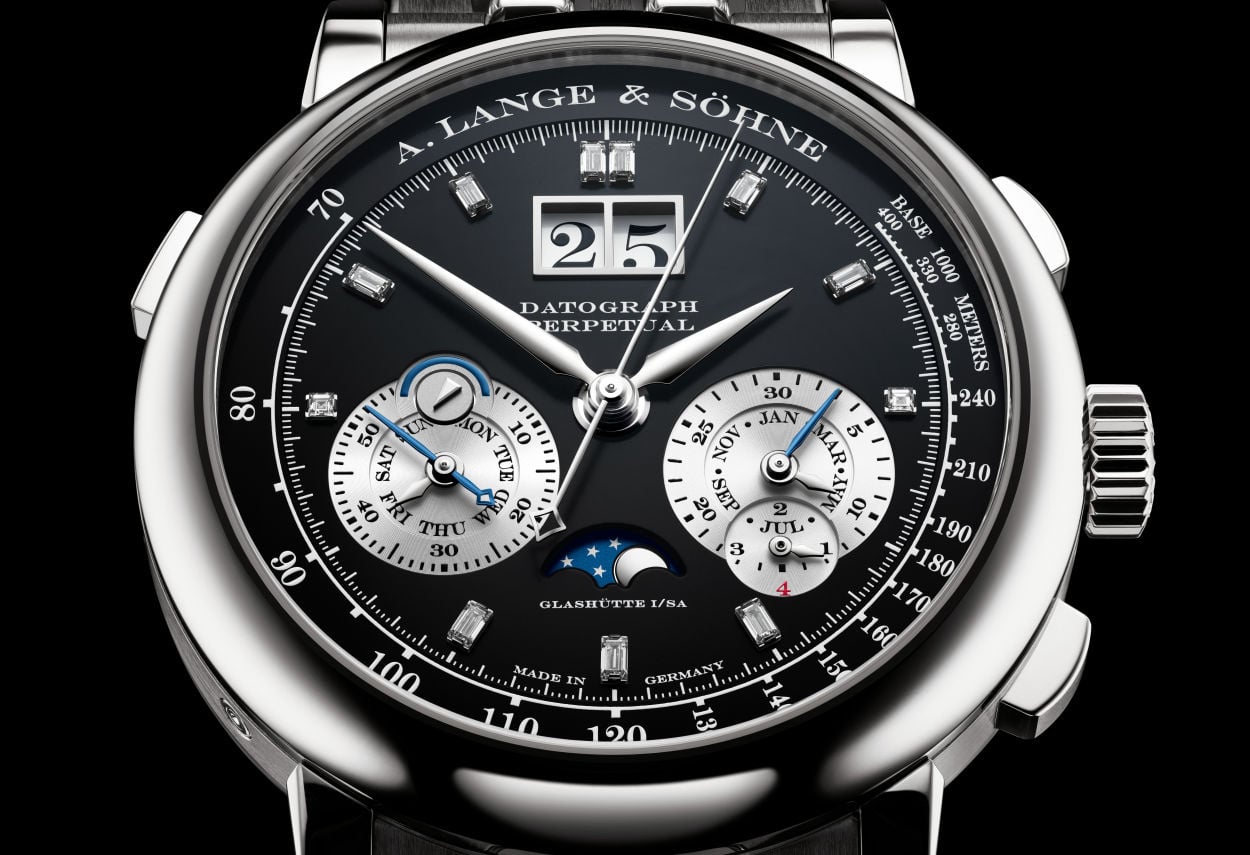 A. Lange & Söhne Datograph Perpetuel : platine et diamants pour vingt ans de haute horlogerie