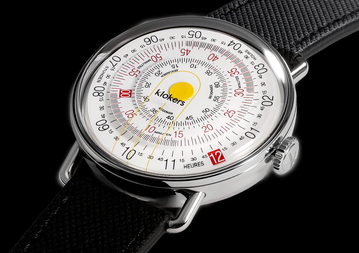 Klokers KLOK03 : la montre à disques passe enfin à l'automatique