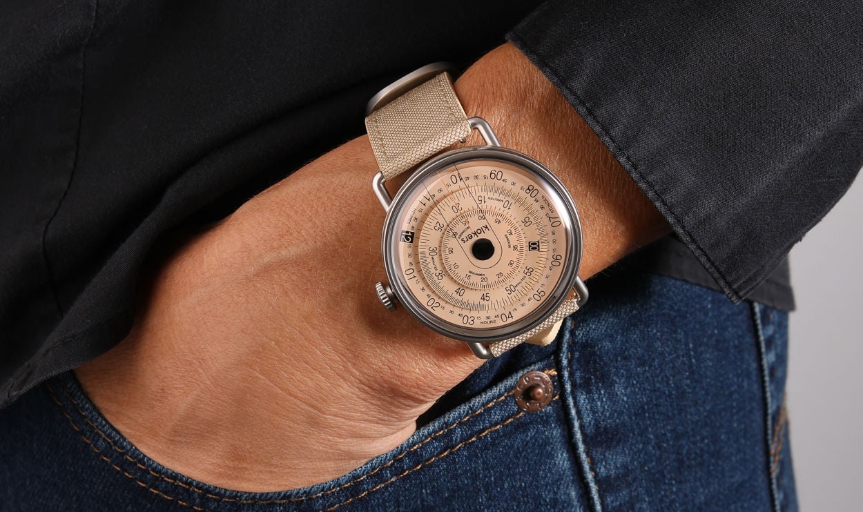 Klokers KLOK03 : la montre à disques passe enfin à l'automatique