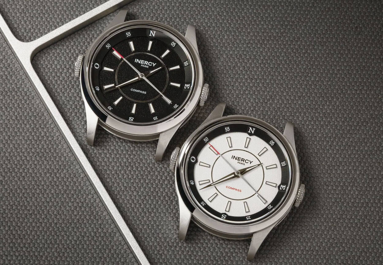 Inercy Compass : une montre mécanique pour tracer son propre chemin