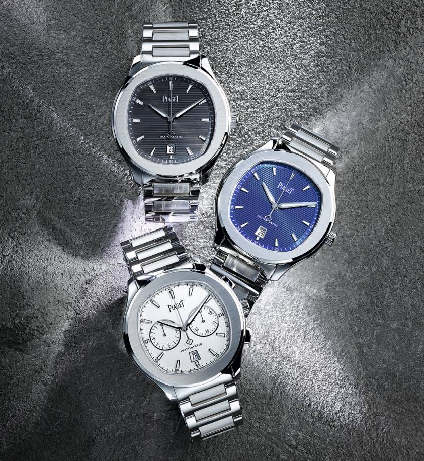 Piaget : neuf hommes et la Polo S
