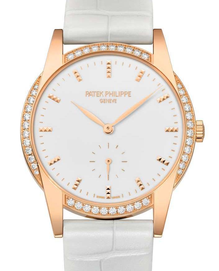 Patek Philippe Calatrava Timeless White : dame estivale