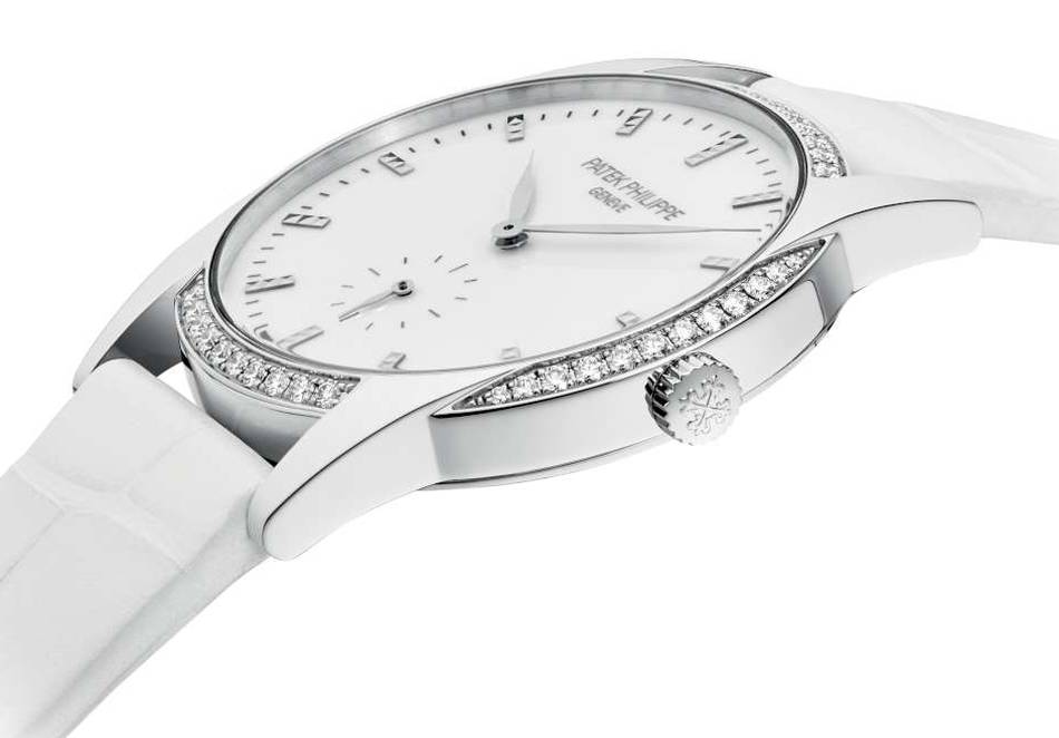 Patek Philippe Calatrava Timeless White : dame estivale Patek Philippe Calatrava Timeless White : dame estivale