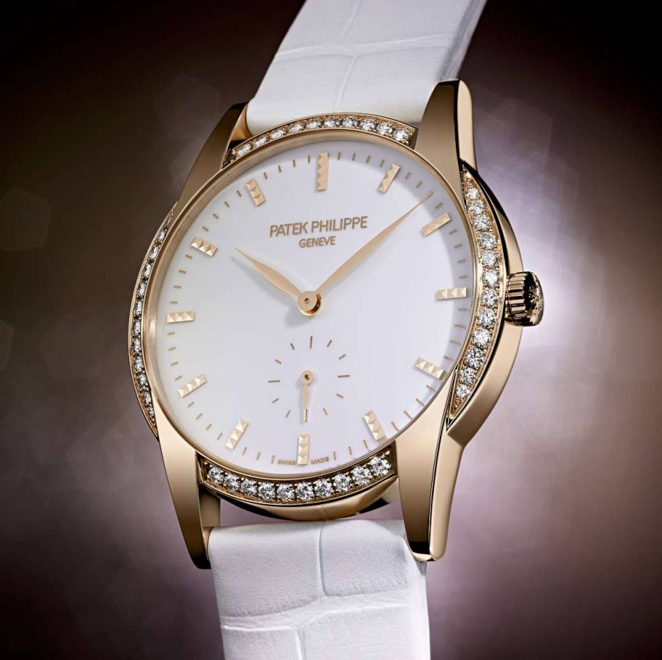 Patek Philippe Calatrava Timeless White : dame estivale Patek Philippe Calatrava Timeless White : dame estivale