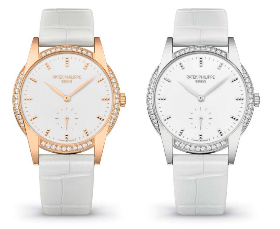 Patek Philippe Calatrava Timeless White : dame estivale Patek Philippe Calatrava Timeless White : dame estivale