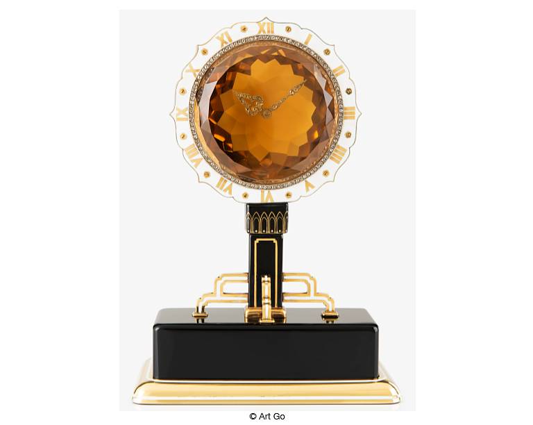 L'exceptionnelle pendule mystérieuse Cartier de Luz Bringas L'exceptionnelle pendule mystérieuse Cartier de Luz Bringas