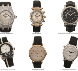 Vente aux enchères de montres de luxe au Crédit Municipal de Paris