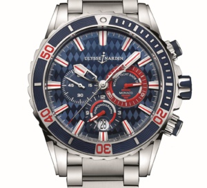 Ulysse Nardin Diver Chronograph Monaco : plongeuse monégasque