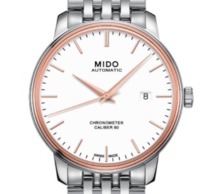 Mido Baroncelli Calibre 80 Chronomètre Si : si chronomètre !