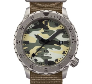 Sinn U1 Camouflage : une plongeuse peu discrète !