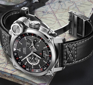 Oris BC4 Flight Timer : un « total look » aéronautique au poignet