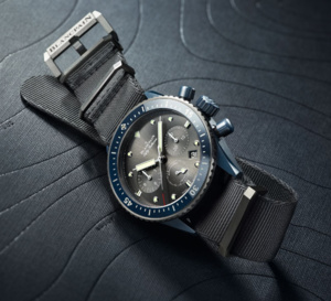 Blancpain Bathyscaphe Chrono Flyback : un boitier en céramique bleue !