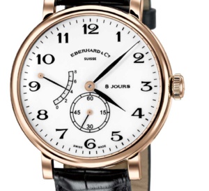 Eberhard &amp; Co 8 Jours Grande Taille : une montre qui a du ressort !