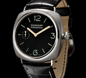 Panerai présente une nouvelle Radiomir de 47 mm réalisée pour la première fois en titane