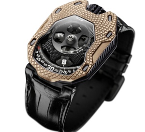 Urwerk UR-105 Raging Gold : le temps d'or