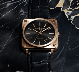 Bell &amp; Ross BRS Rose Gold : la vie en rose