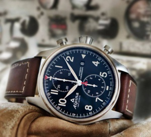 Alpina Startimer Pilot Chrono auto : bleu, noir ou khaki