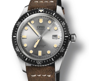 Oris Divers Sixty-Five : un cadran vif argent