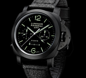 Luminor 1950 : un chrono monopoussoir en céramique fait son apparition chez Panerai