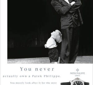 Patek Philippe, sa campagne Générations a 20 ans et son magazine aussi !
