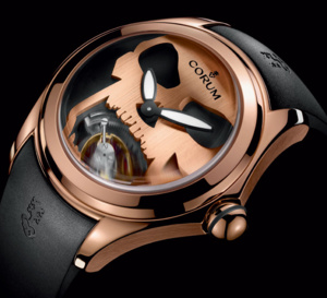 Corum Bubble Tourbillon volant : le temps gagne à coup sûr