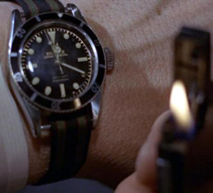 Goldfinger : Sean Connery porte une Rolex Submariner