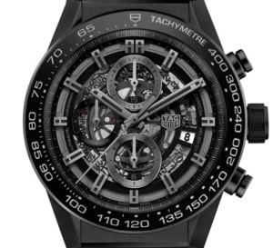 TAG Heuer Carrera Heuer 01 : full black et céramique