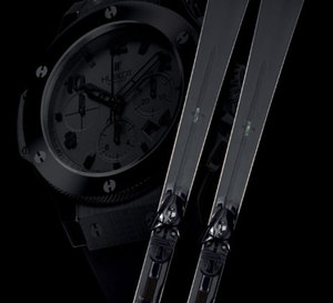 Hublot : tout schuss avec ses skis « All Black »