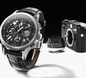 Aerowatch chronographe semi-squeletté