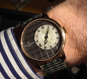 Dandy's night : des bracelets en tissu pour les Vacheron Constantin Elégance Sartorial