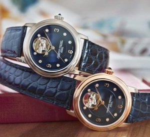 Frédérique Constant Ladies Automatic Heart Beat : tendance bleue