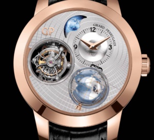 Girard-Perregaux Planétarium tourbillon Tri-Axial : haute-ho en 3D