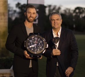 Le golfeur Dustin Johnson devient ambassadeur Hublot