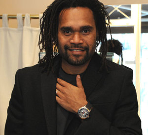 Christian Karembeu devient ambassadeur de la marque Perrelet