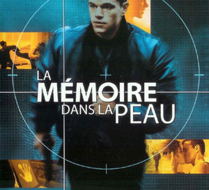La mémoire dans la peau : Matt Damon porte une Tag Heuer Link quartz chronograph