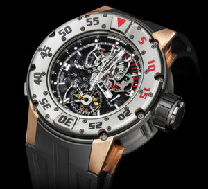 Richard Mille présente la RM 025, un chronographe de plongée à tourbillon…