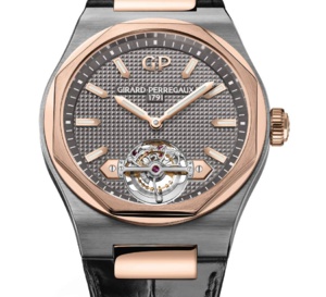 Girard-Perregaux Laureato Tourbillon : un Pont d'Or