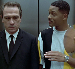 Men in Black : Will Smith porte une Breitling Chronomat