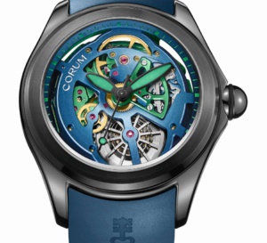 Corum Bubble : une "squelette" haute en couleur