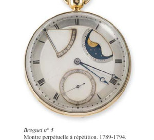 Breguet : une exposition horlogère exceptionnelle se tiendra au Louvre en juin 2009