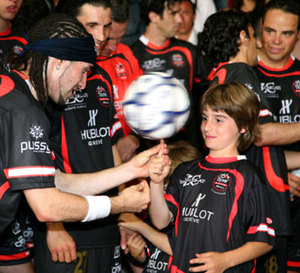 Hublot partenaire de la Star Team for the Children MC