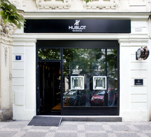 Hublot ouvre une boutique à Prague