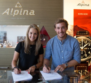 Charlotte Chable et Luca Aerni : les deux nouveaux ambassadeurs Alpina
